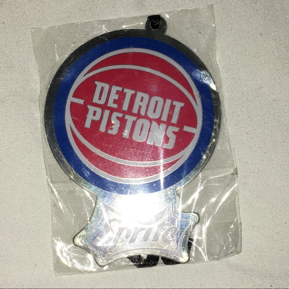 Vintage Detroit Pistons Decorative Ornament by Sprite